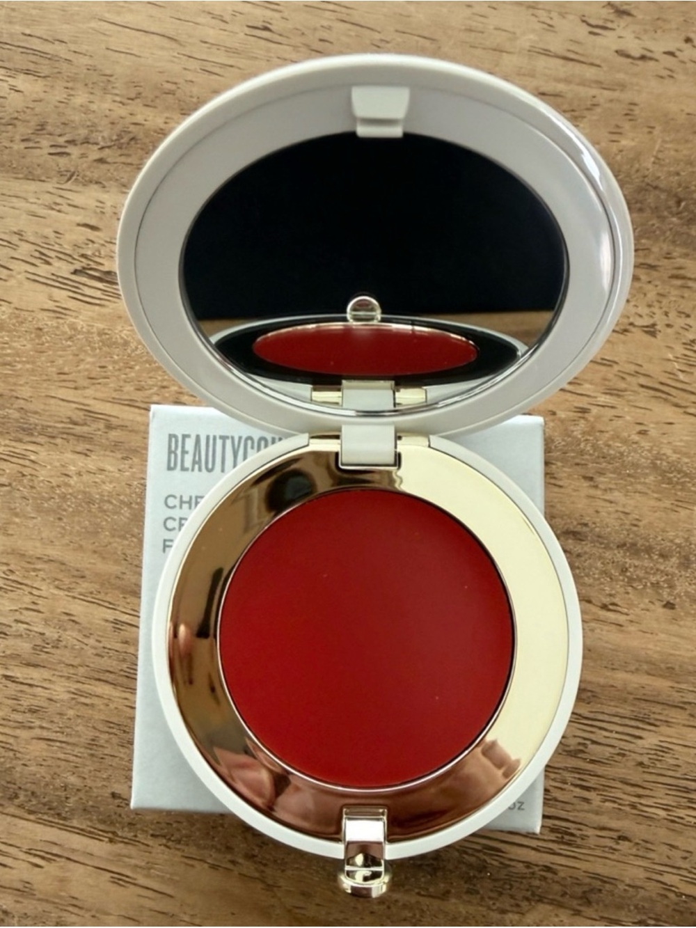 beautycounter Cream Cheek & Lip Tint in Bold Red